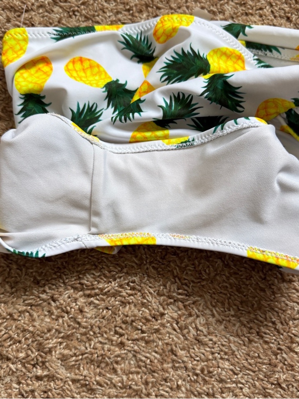 Pineapple High Waist Bikini Bottoms - Picture 4 of 4